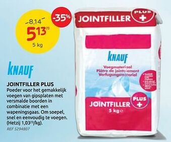 Brico Jointfiller plus aanbieding