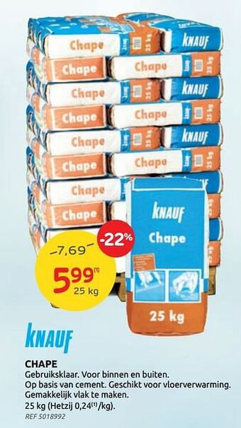 Brico Chape aanbieding