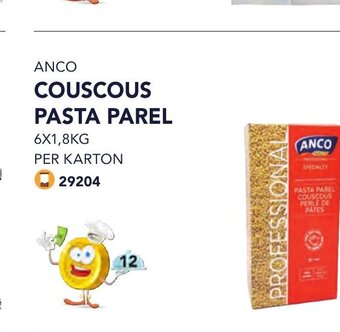 Anco couscous pasta parel