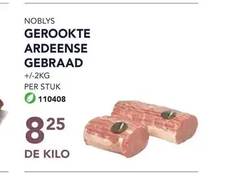 Noblys gerookt ardeense gebraad de kilo