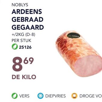 Noblys ardeens gebraad gegaard de kilo