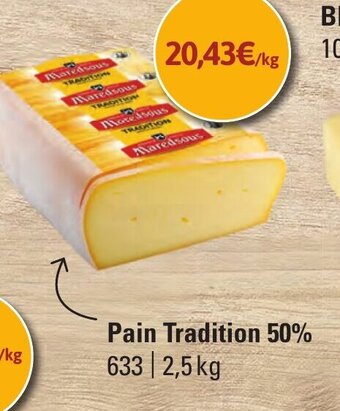 Pain tradition 50%