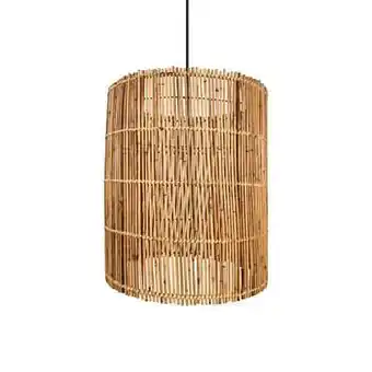 Leen Bakker HSM Collection hanglamp Borr - naturelkleur - 56x50 cm - Leen Bakker aanbieding