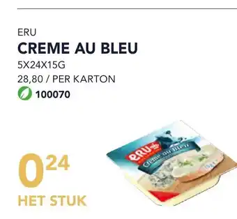 Bidfood Eru creme au bleu 5x24x15g het stuk aanbieding