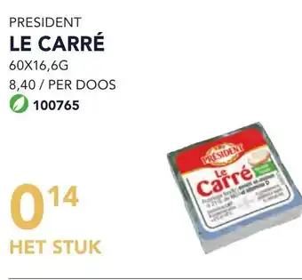 Bidfood President le carre het stuk aanbieding