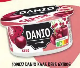Bidfood Danio kaas kers 6x180g per karton aanbieding