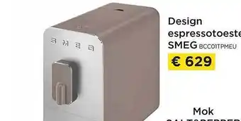 Molecule Design espressotoeste smeg aanbieding