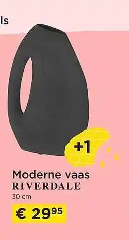 Molecule Moderne vaas riverdale aanbieding
