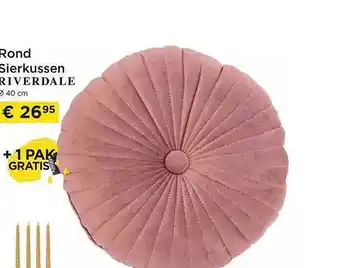 Molecule Rond sierkussen riverdale aanbieding