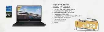 CompuDeals Msi stealth intel i7 aanbieding