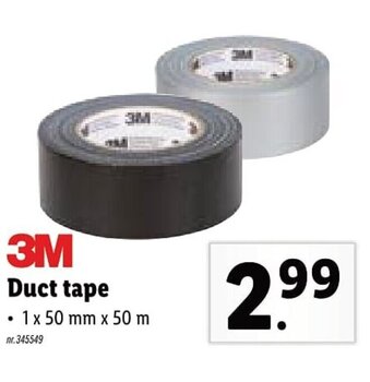 Lidl 3M Duct tape aanbieding