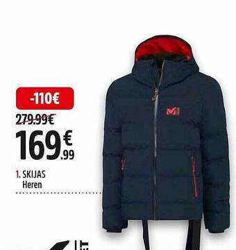 Intersport Skijas heren aanbieding