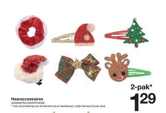 Zeeman Haaraccessoires aanbieding