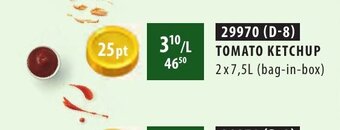 Bidfood Tomato ketchup aanbieding