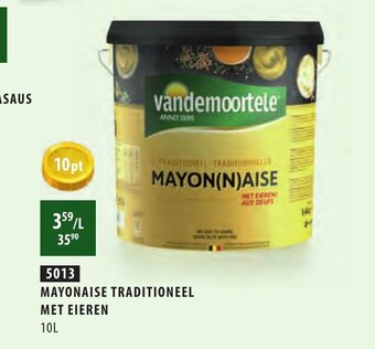 Bidfood Mayonaise traditioneel met eieren 10L aanbieding