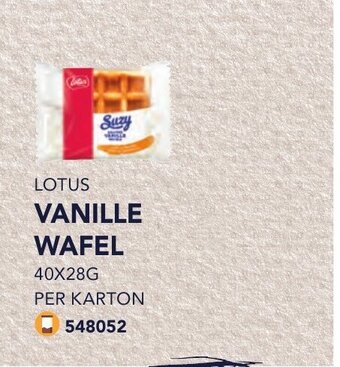 Vanille wafel