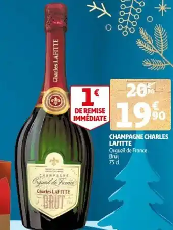 Auchan Champagne charles lafitte 75cl aanbieding