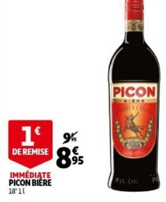 Auchan Picon biere 1l aanbieding