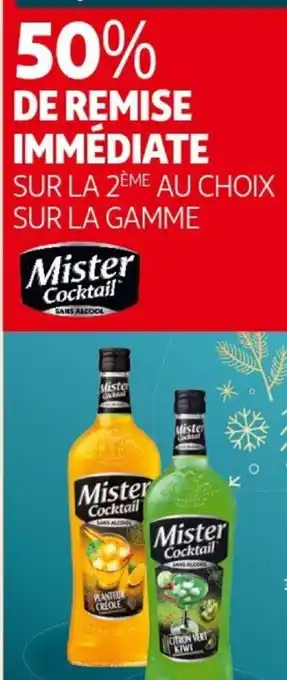 Auchan Mister cocktail aanbieding