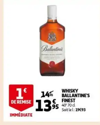 Whisky ballantine's finest 70cl