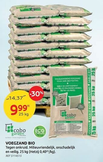 Brico Voegzand bio aanbieding