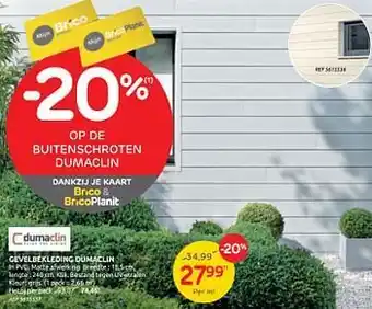 Gevelbekleding dumaclin