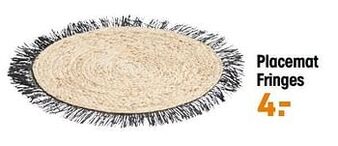 Kwantum Placemat fringes aanbieding