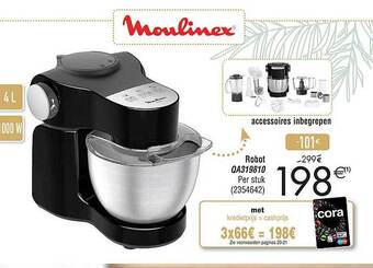 Cora Moulinex robot aanbieding