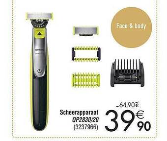 Cora Scheerapparaat aanbieding
