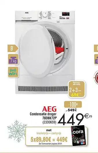Aeg condensatie droger