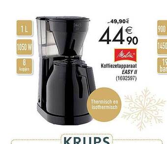 Melitta koffiezetapparaat