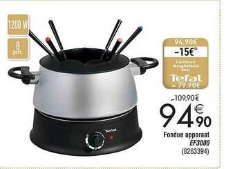 Cora Fondue apparaat aanbieding