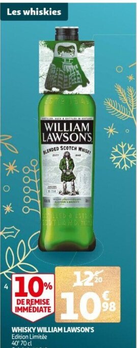 Auchan Whisky william lawson's aanbieding