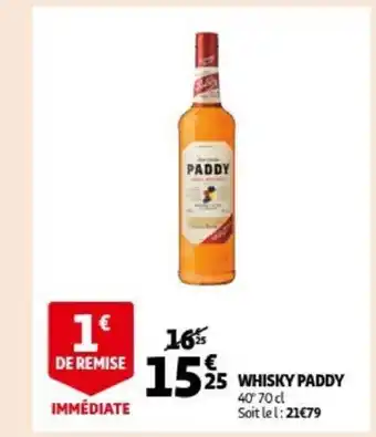 Whisky paddy