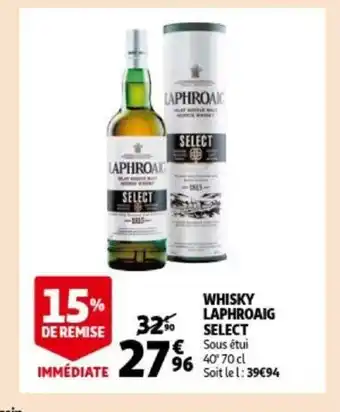 Whisky laphroaig select 70cl