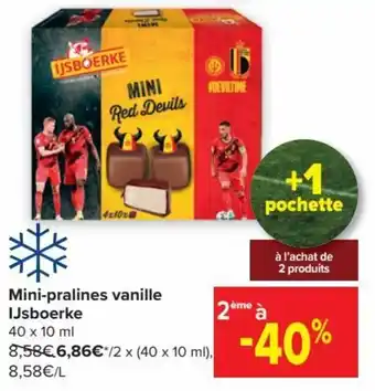 Mini-pralines vanille IJsboerke