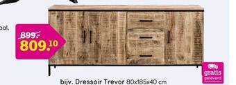 Leen Bakker Dressoir trevor aanbieding