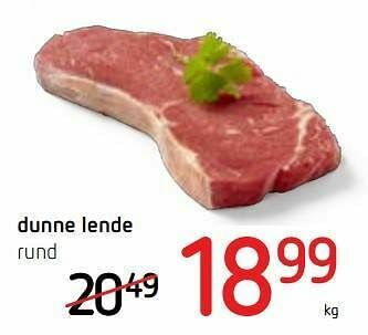 Spar Colruyt Dunne lende aanbieding