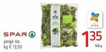 Spar Colruyt Jonge sla aanbieding