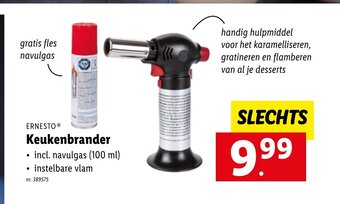Lidl Ernesto Keukenbrander aanbieding