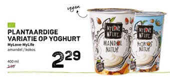 Ekoplaza Plantaardige Variatie Op Yoghurt aanbieding