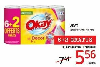 Spar Colruyt Okay keukenrol decor aanbieding