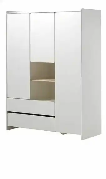 Dreamland Vipack kleerkast Kiddy met 3 deuren en 2 laden aanbieding