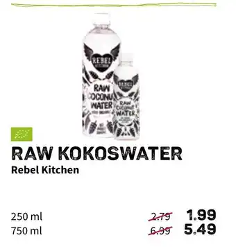 Raw Kokoswater