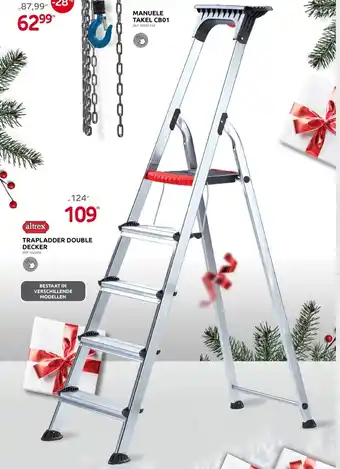 Brico Altrex Trapladder Double Decker aanbieding