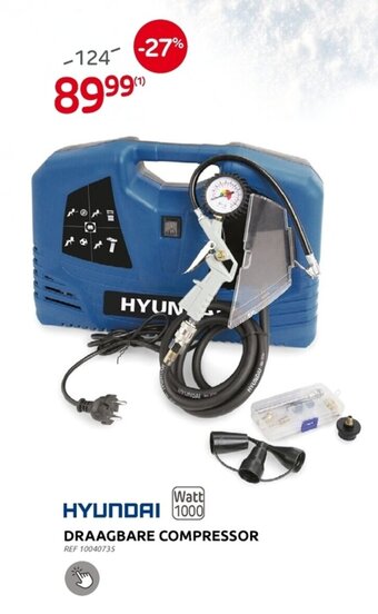 Hyundai Draagbare Compressor
