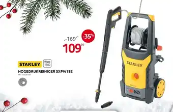 Brico Stanley Hogedrukreiniger SXPW18E aanbieding