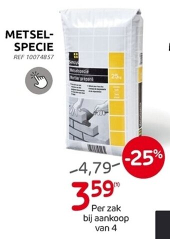 Brico Metselspecie aanbieding