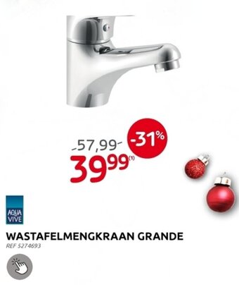 Brico Wastafelmengkraan Grande aanbieding