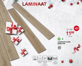 Brico Laminaatvloer Barn Oak aanbieding